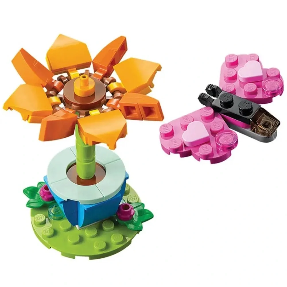 LEGO (RETIRED SET)Friends Garden Flower and Butterfly (30417), 57 Pieces, NIB